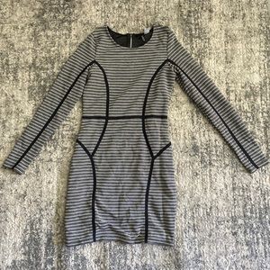 *MOVING SALE* Striped business casual dress - H&M divided